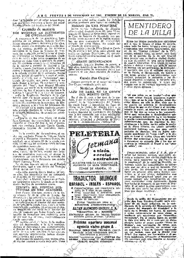 ABC MADRID 03-11-1966 página 79