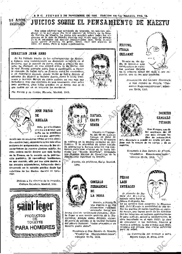 ABC MADRID 03-11-1966 página 82