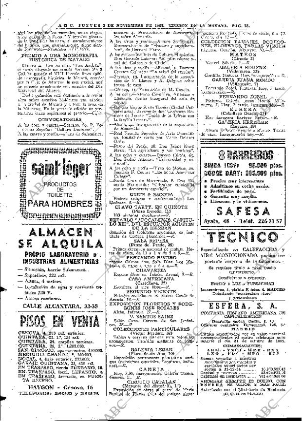 ABC MADRID 03-11-1966 página 86