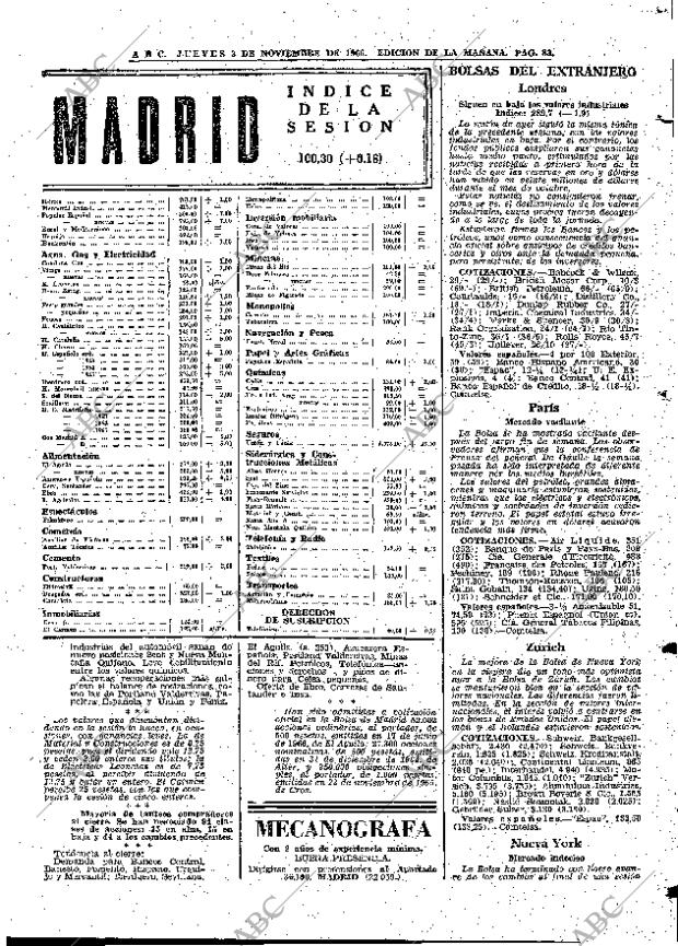 ABC MADRID 03-11-1966 página 91