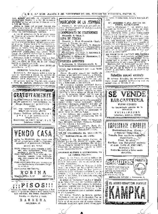 ABC SEVILLA 03-11-1966 página 71