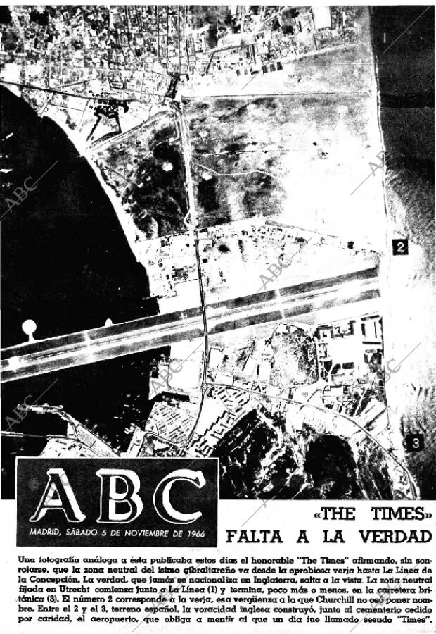 ABC MADRID 05-11-1966 página 1