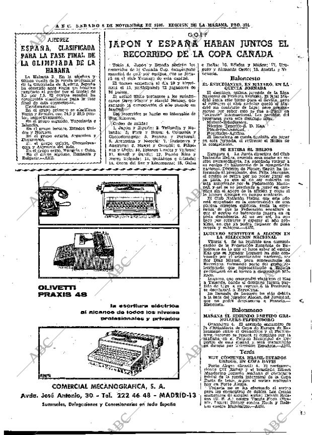 ABC MADRID 05-11-1966 página 111