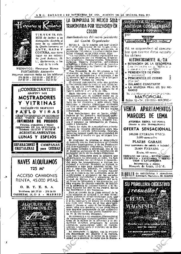 ABC MADRID 05-11-1966 página 112