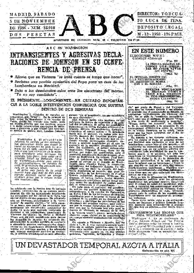 ABC MADRID 05-11-1966 página 63