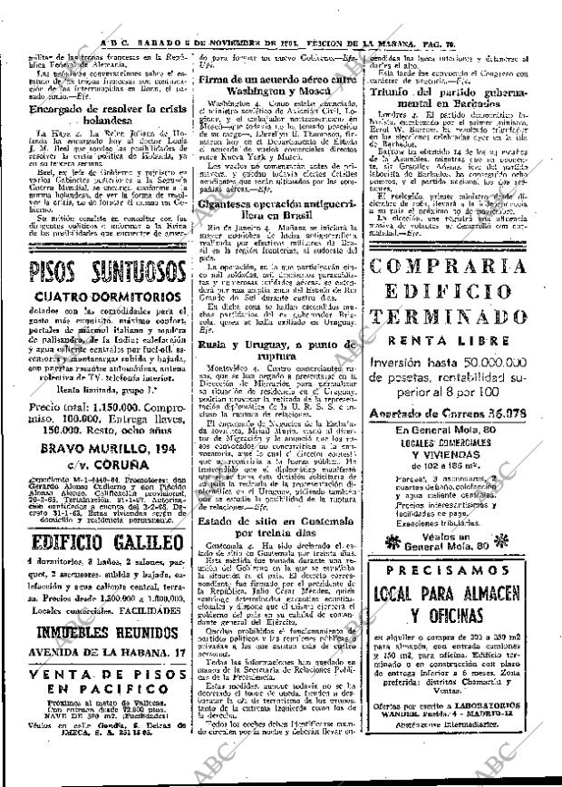 ABC MADRID 05-11-1966 página 70