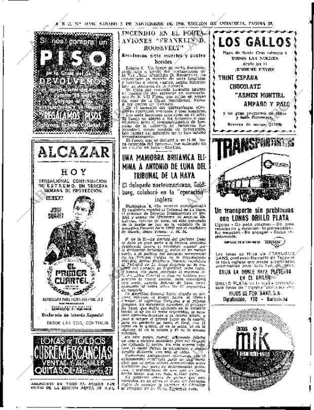 ABC SEVILLA 05-11-1966 página 18