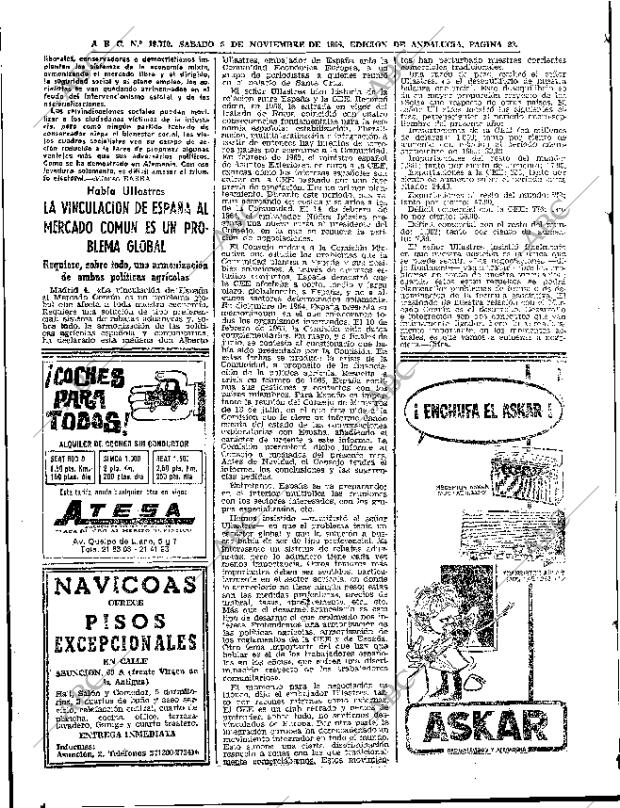 ABC SEVILLA 05-11-1966 página 22