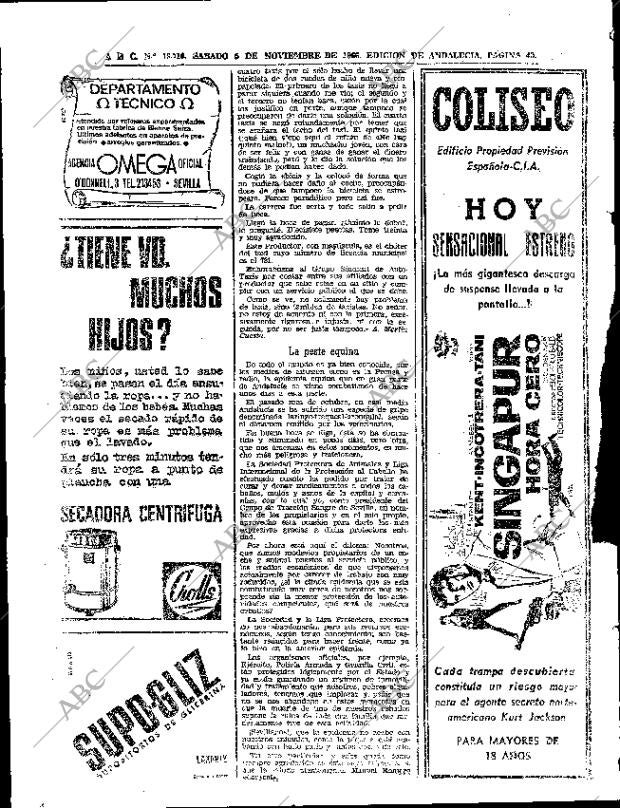 ABC SEVILLA 05-11-1966 página 40