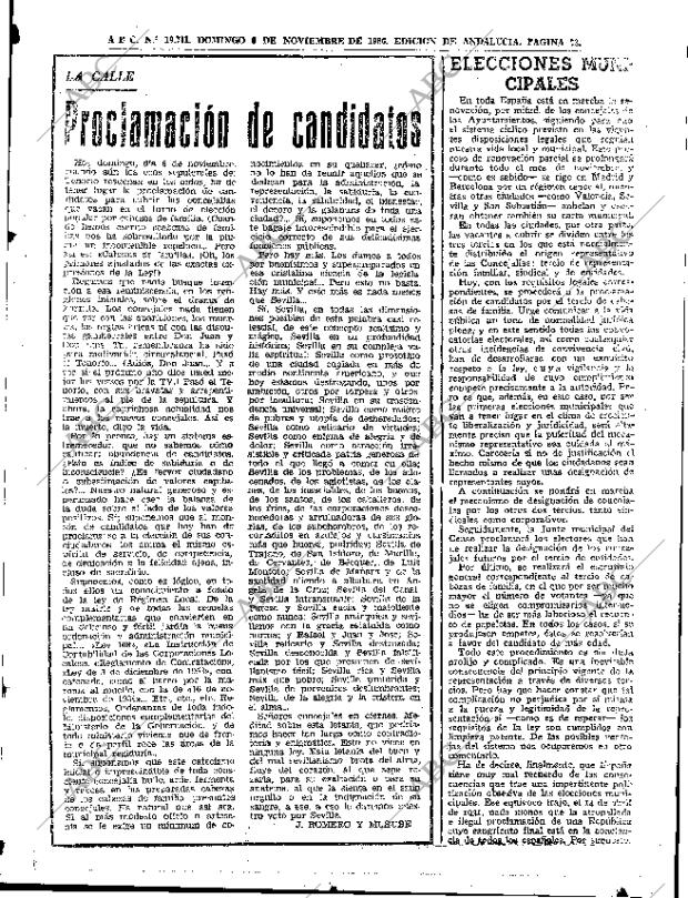 ABC SEVILLA 06-11-1966 página 73