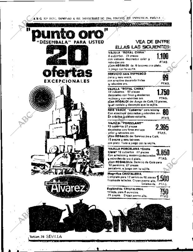 ABC SEVILLA 06-11-1966 página 88