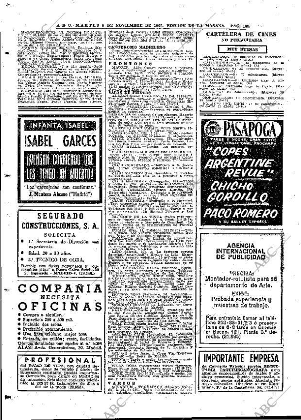 ABC MADRID 08-11-1966 página 106