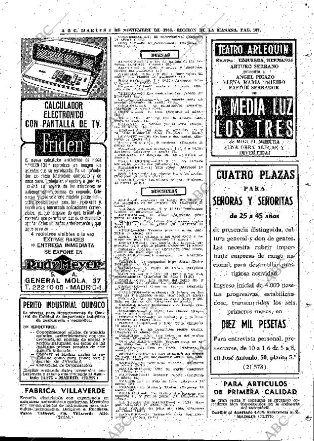 ABC MADRID 08-11-1966 página 107