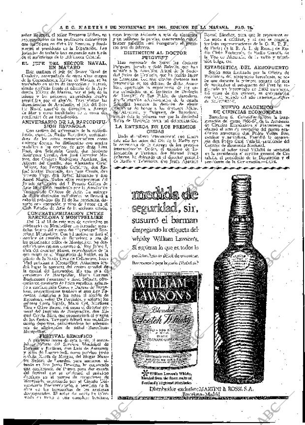 ABC MADRID 08-11-1966 página 75