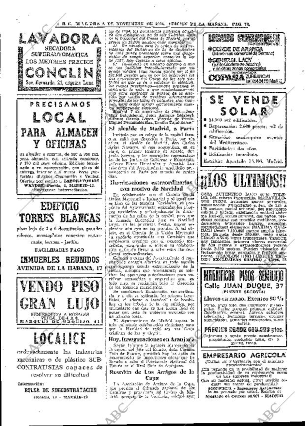 ABC MADRID 08-11-1966 página 78