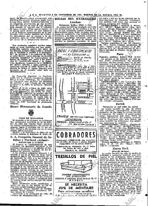 ABC MADRID 08-11-1966 página 89