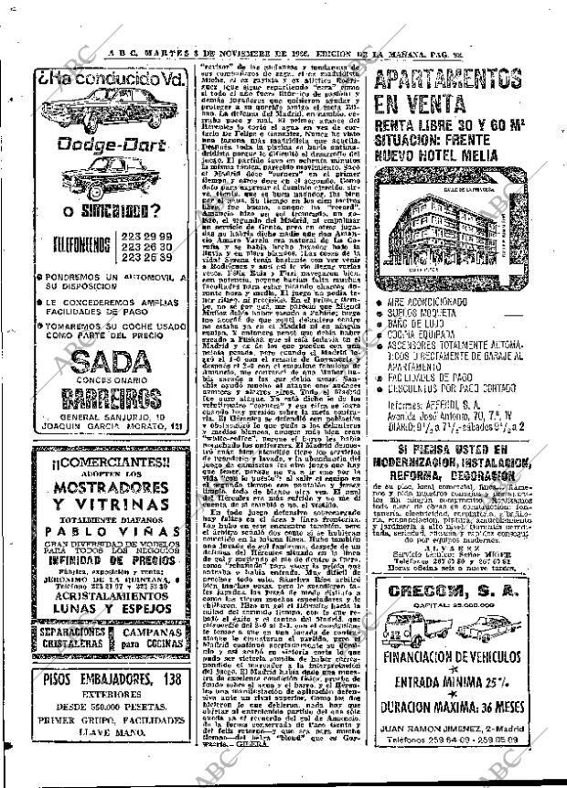 ABC MADRID 08-11-1966 página 92