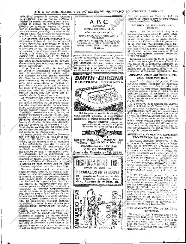 ABC SEVILLA 08-11-1966 página 32