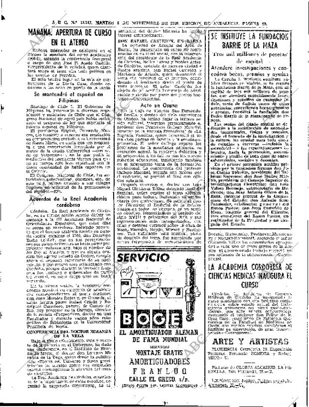 ABC SEVILLA 08-11-1966 página 49