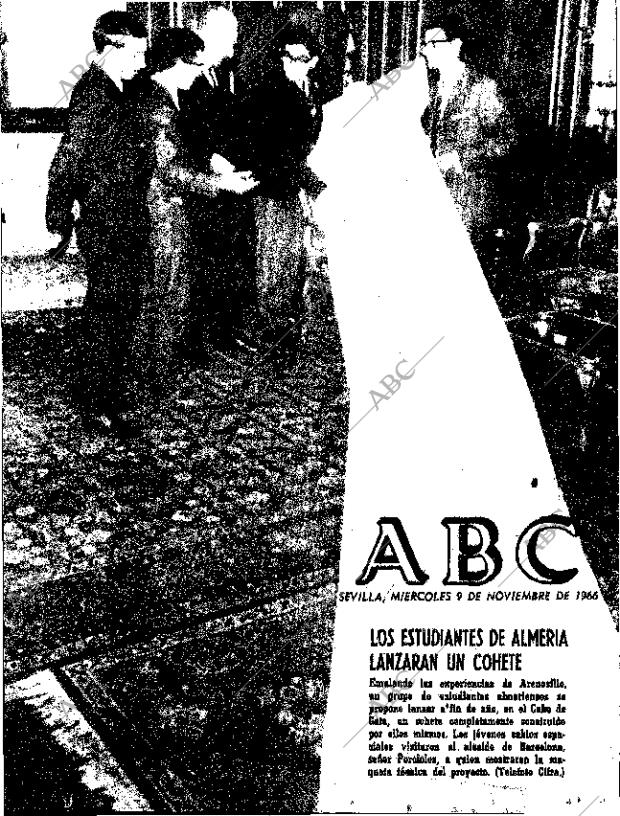 ABC SEVILLA 09-11-1966 página 1