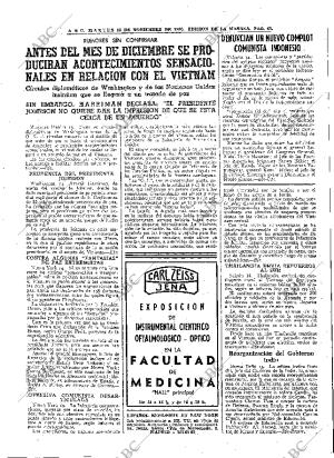 ABC MADRID 15-11-1966 página 67