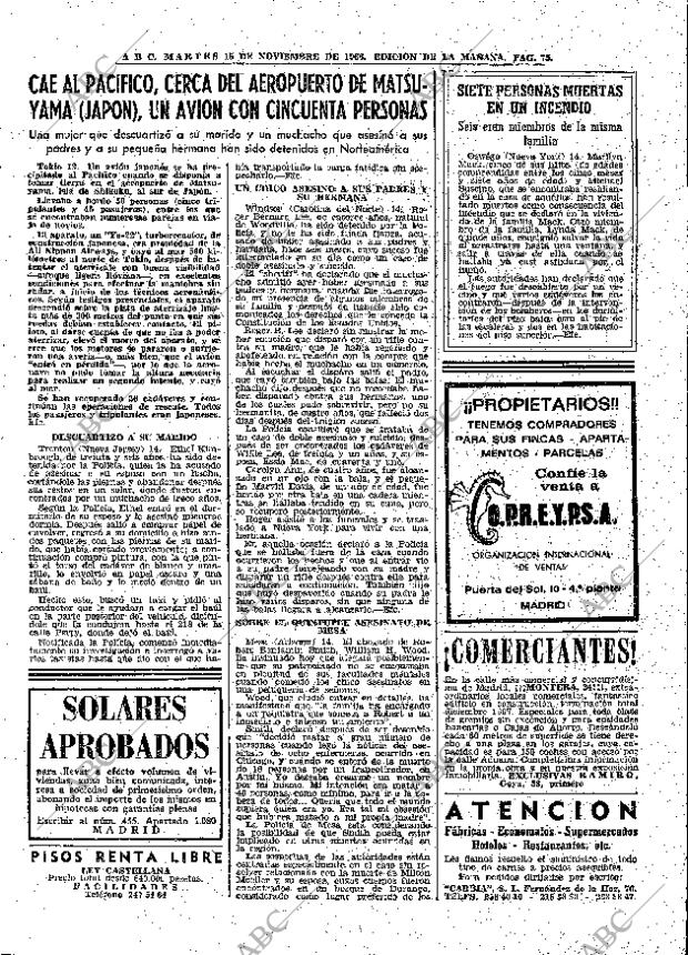 ABC MADRID 15-11-1966 página 75