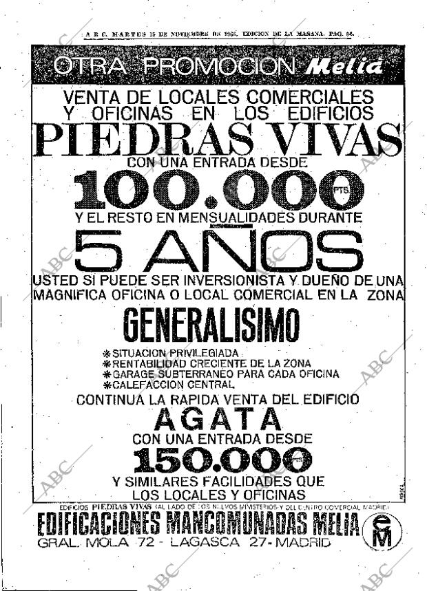 ABC MADRID 15-11-1966 página 94
