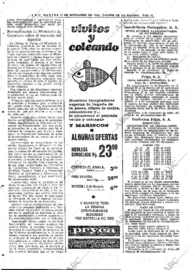 ABC MADRID 15-11-1966 página 96