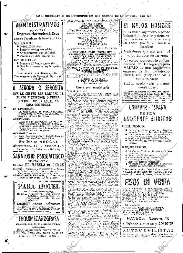 ABC MADRID 16-11-1966 página 106