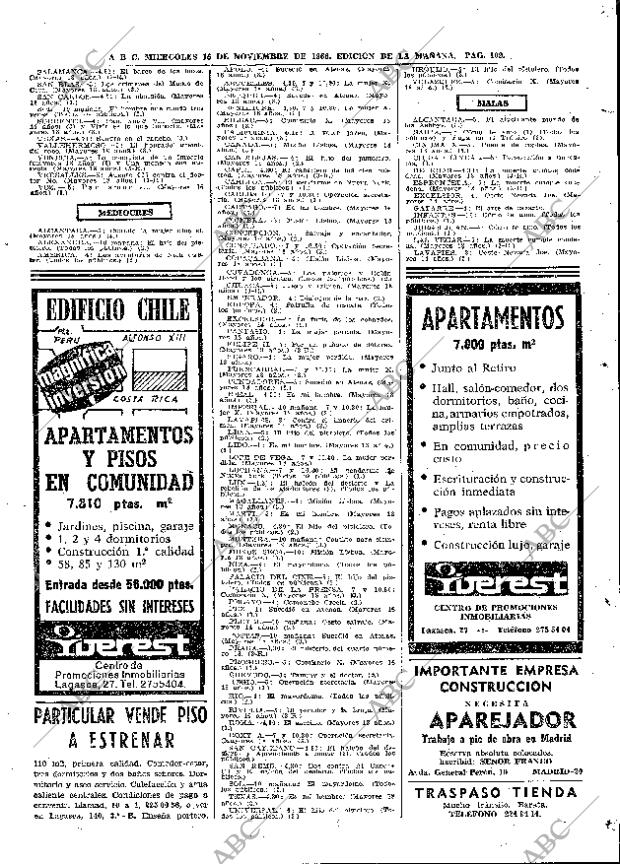 ABC MADRID 16-11-1966 página 109