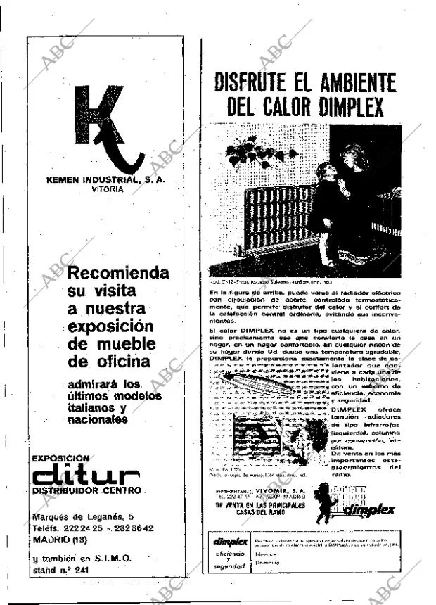 ABC MADRID 16-11-1966 página 28