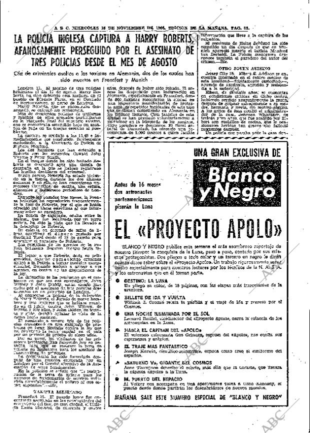 ABC MADRID 16-11-1966 página 63