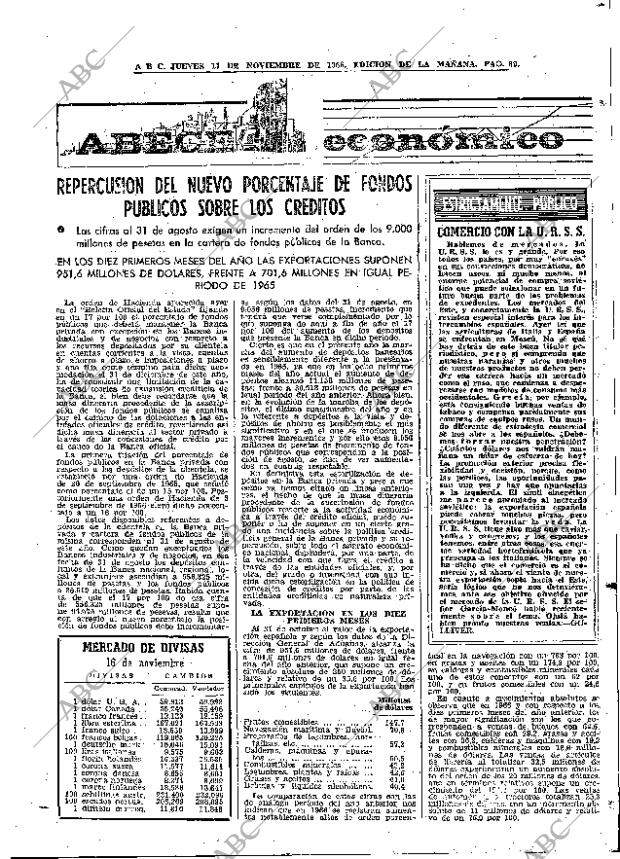 ABC MADRID 17-11-1966 página 89