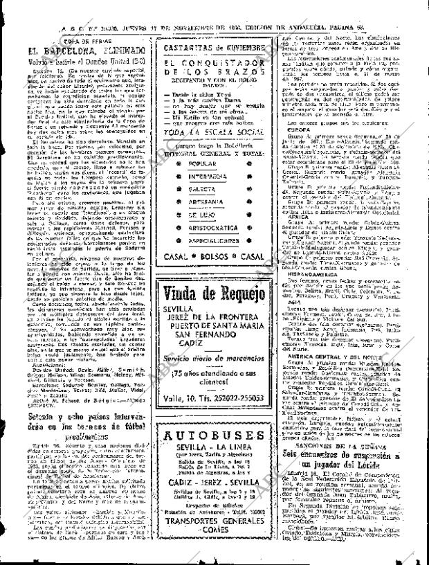 ABC SEVILLA 17-11-1966 página 63