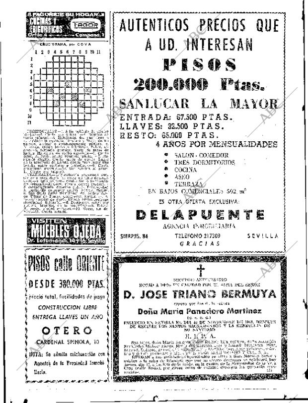 ABC SEVILLA 17-11-1966 página 74