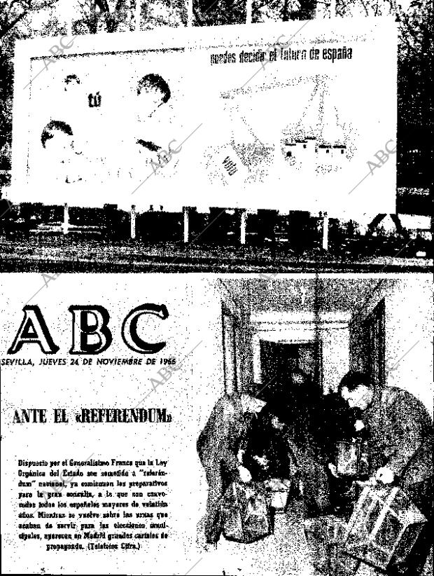 ABC SEVILLA 24-11-1966 página 1