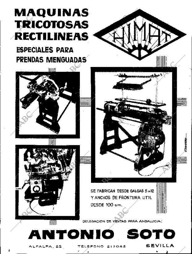 ABC SEVILLA 24-11-1966 página 28