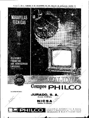 ABC SEVILLA 25-11-1966 página 58