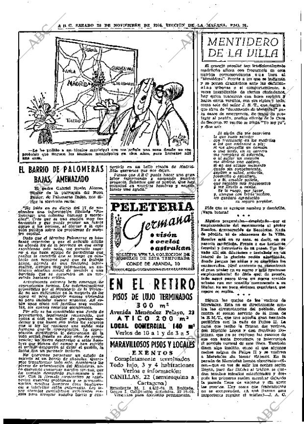 ABC MADRID 26-11-1966 página 91