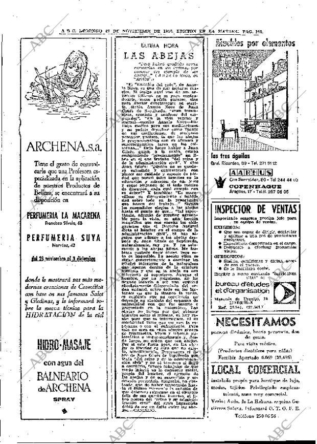 ABC MADRID 27-11-1966 página 100