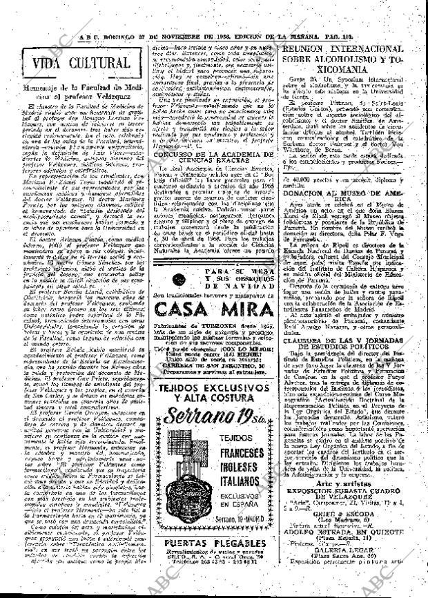 ABC MADRID 27-11-1966 página 101