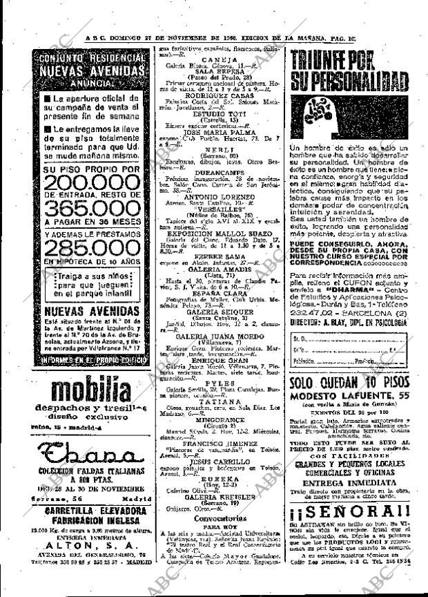 ABC MADRID 27-11-1966 página 102