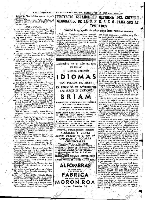 ABC MADRID 27-11-1966 página 103