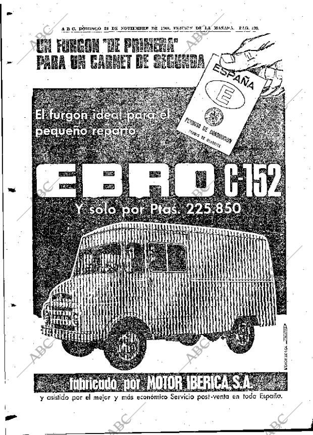 ABC MADRID 27-11-1966 página 120