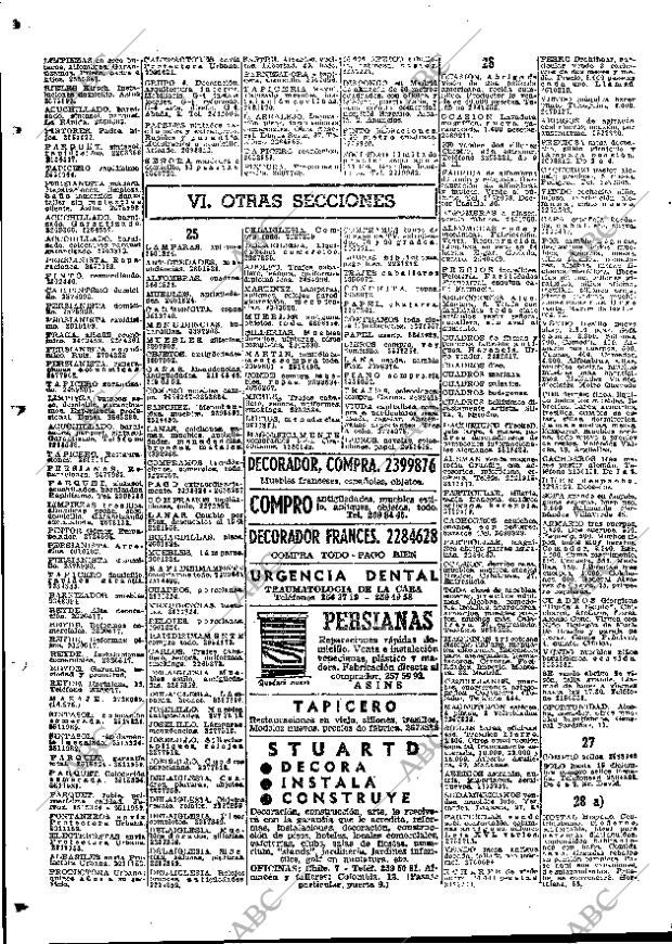 ABC MADRID 27-11-1966 página 136