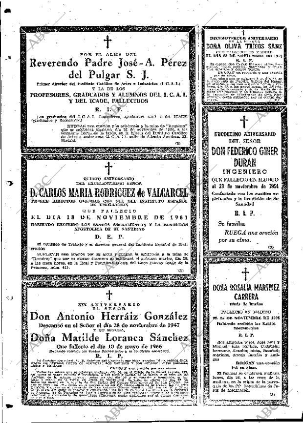 ABC MADRID 27-11-1966 página 138