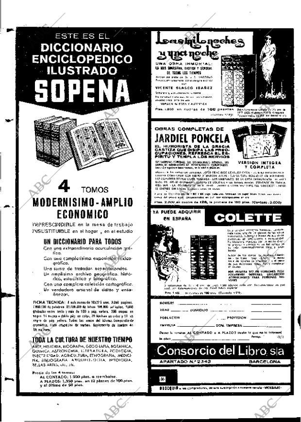 ABC MADRID 27-11-1966 página 46