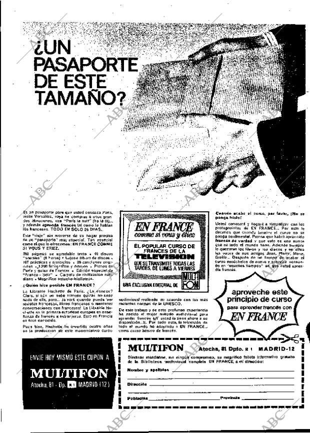 ABC MADRID 27-11-1966 página 56