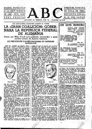 ABC MADRID 27-11-1966 página 63