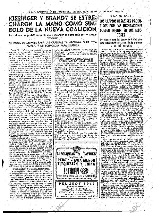 ABC MADRID 27-11-1966 página 65